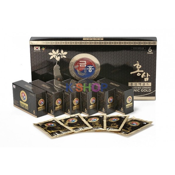 다나홍삼 홍삼액 골드 80ml(파우치) 썸네일 2