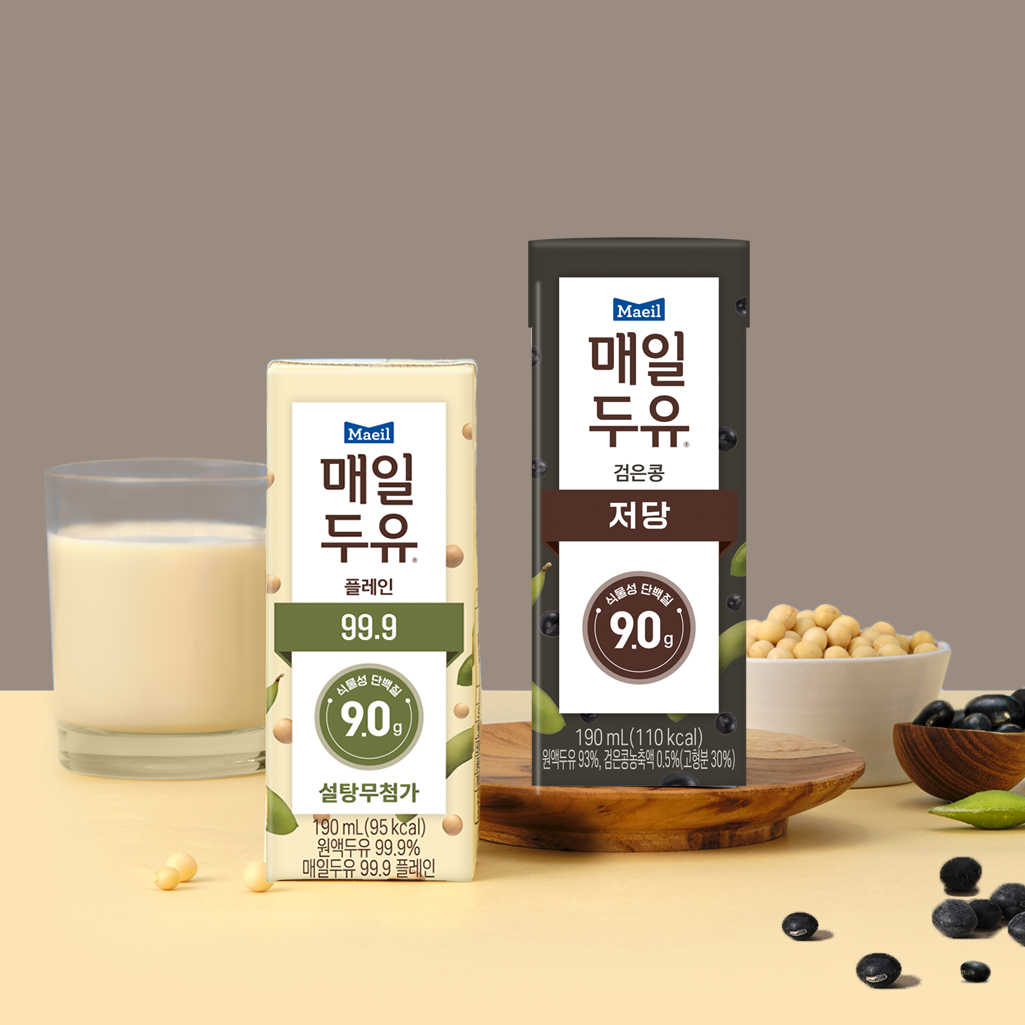 매일유업 뼈로가는칼슘두유검은콩진190ML - TETRA PACK 썸네일 2