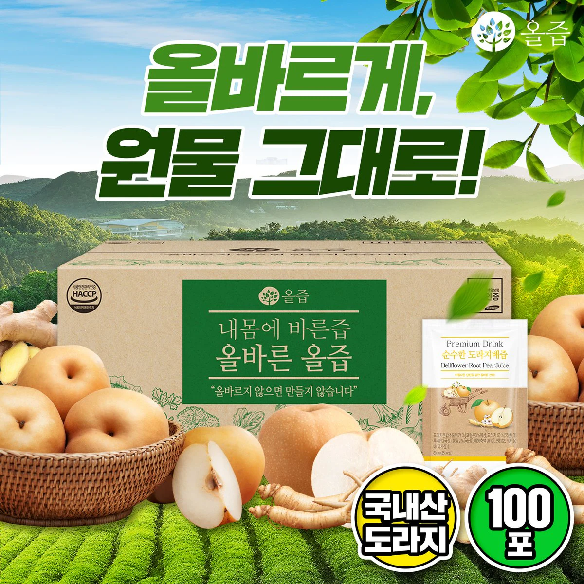 건국건강 맑은누리블루베리즙 70ml * 10포 썸네일 2