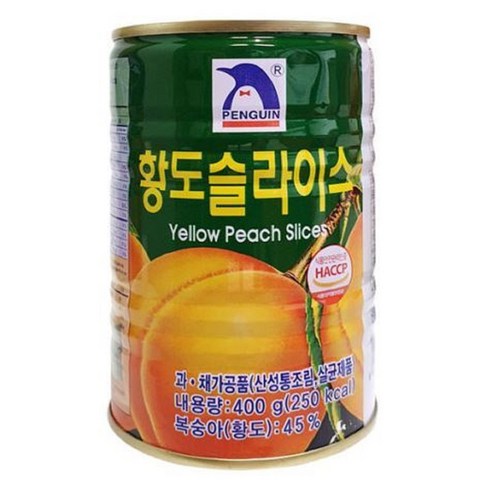 (펭귄)황도슬라이스288G 썸네일 3