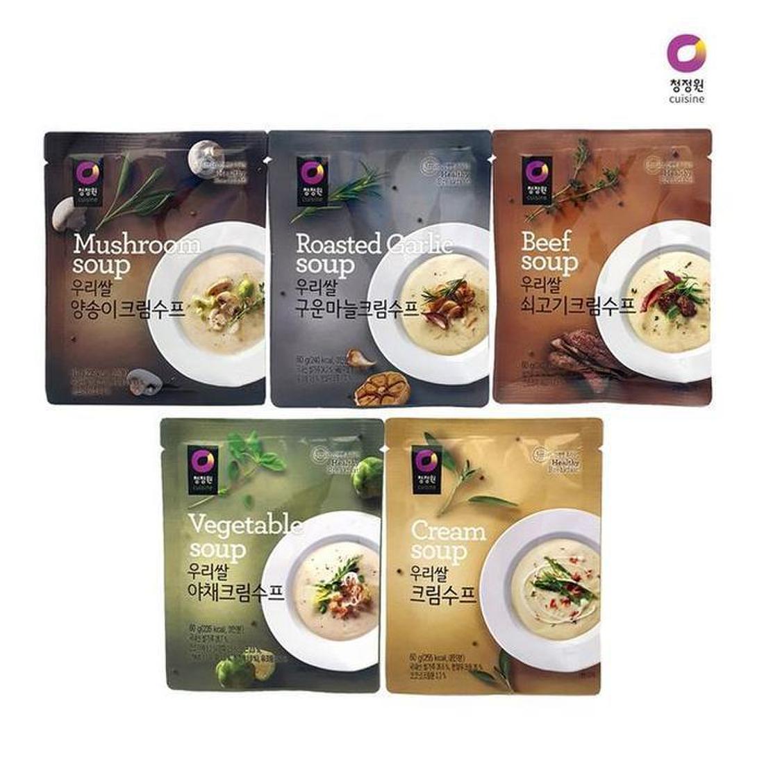 대상 청정원 카레여왕 망고바나나 108g + 우리쌀 크림수프 60g 썸네일 2