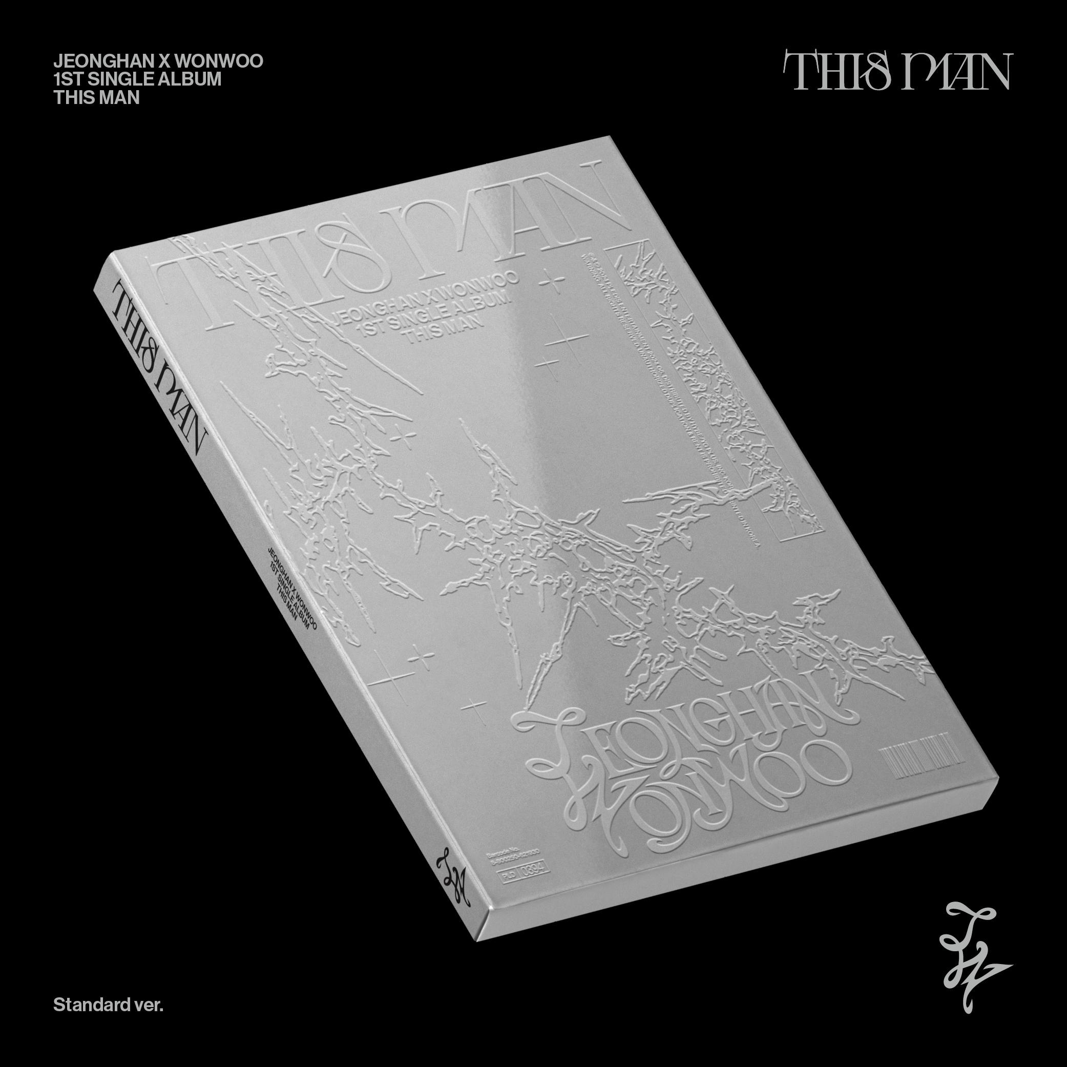 정한X원우(세븐틴)-THIS MAN[싱글 1집](WEVERSEALBUMSver.) 썸네일 3