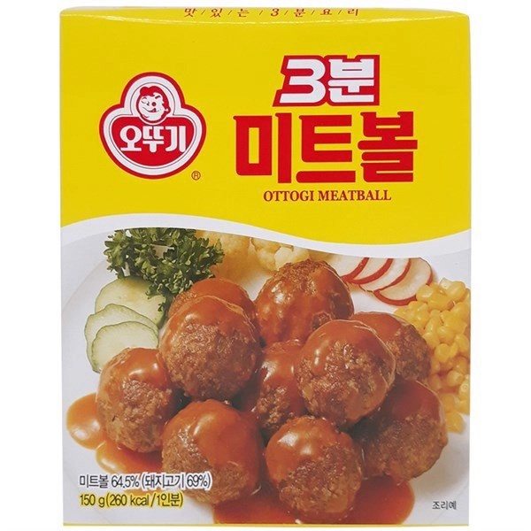 (주)오뚜기 미트볼 150G x 6EA 썸네일 2