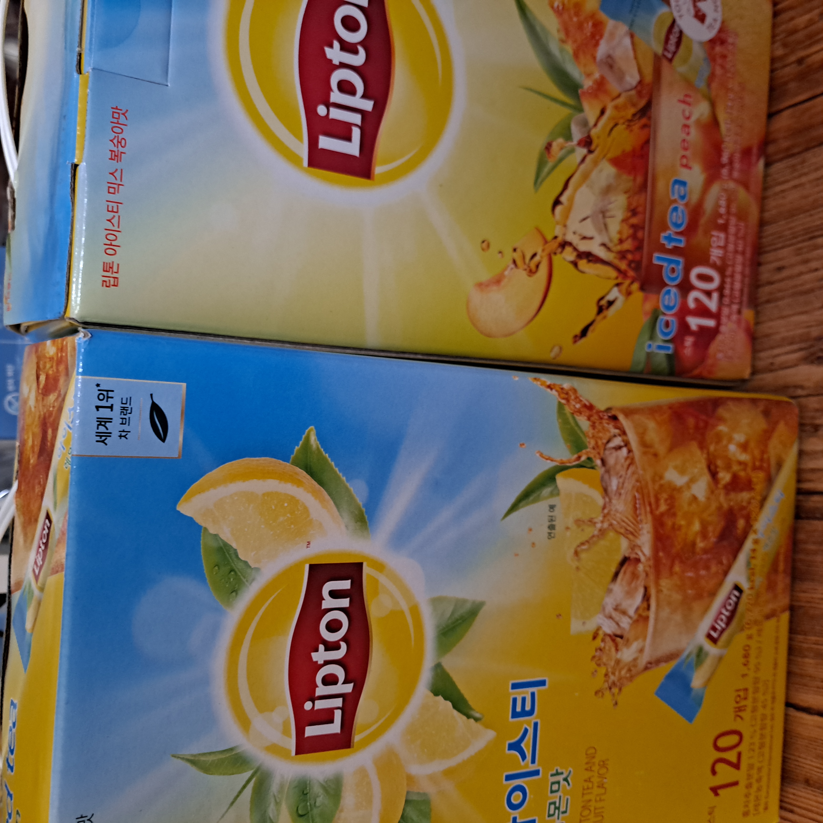 (립톤)아이스티 피치340ML*4 썸네일 2