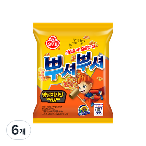 오뚜기/뿌셔뿌셔양념치킨90g 썸네일 2