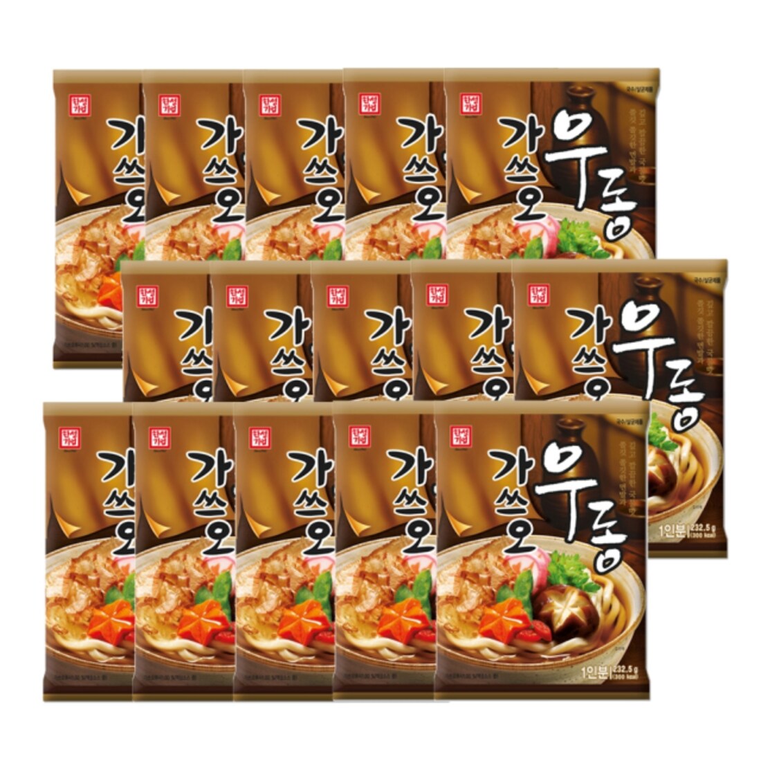 미앤락 떡국수 가쓰오 우동 봉지 썸네일 2