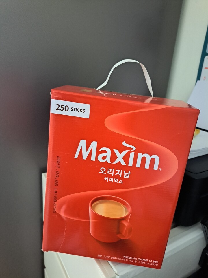 맥심 웰빙 1/2칼로리 오리지날 커피믹스 425g 썸네일 2