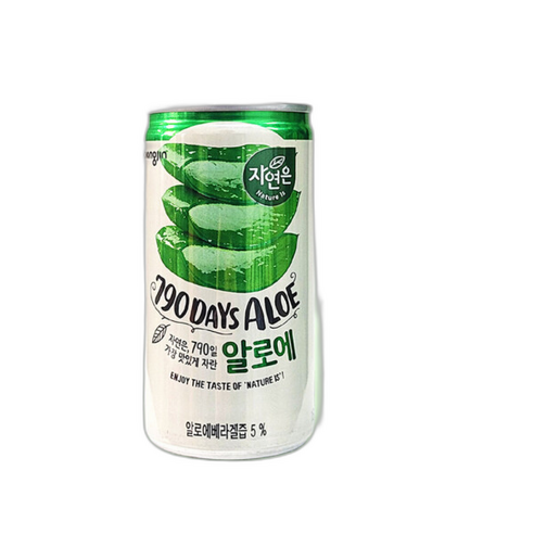 웅진 자연은내사랑 알로에 180ml 캔 썸네일 3