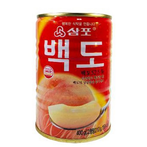 (주)금한 백도통조림 400G x 1EA 썸네일 3