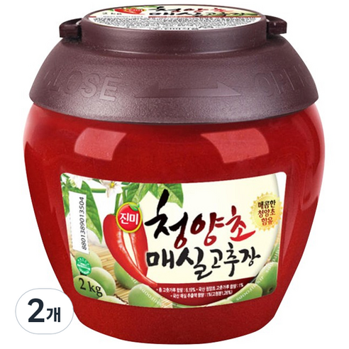 (주)진미식품 괴산공장 진미 청양초 매실 고추장 3kg + 300g 썸네일 3