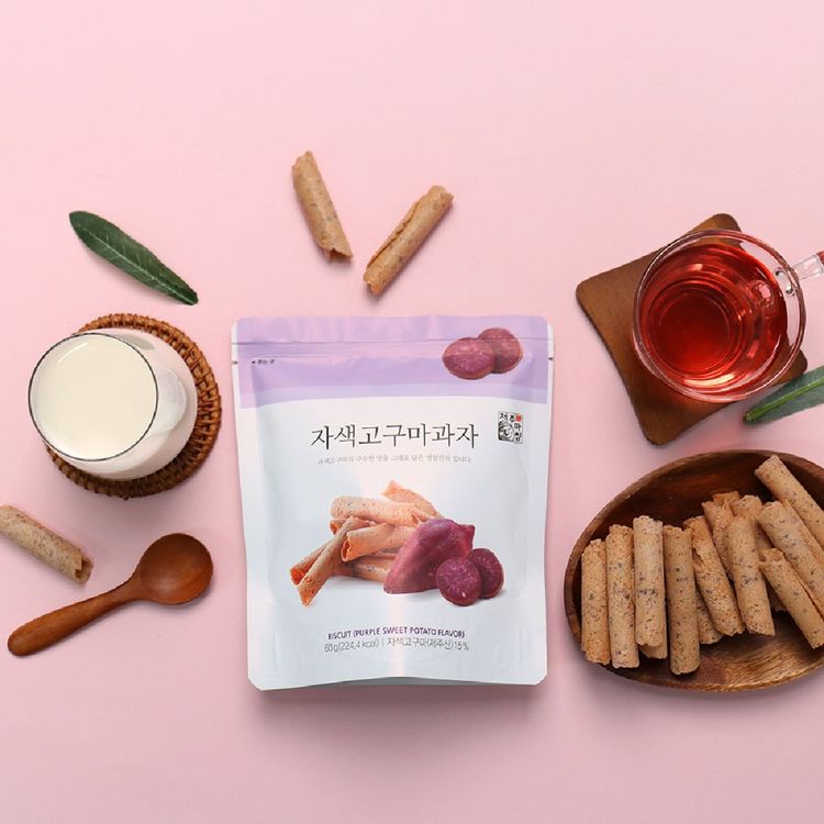 자색고구마과자(롯데) 썸네일 2