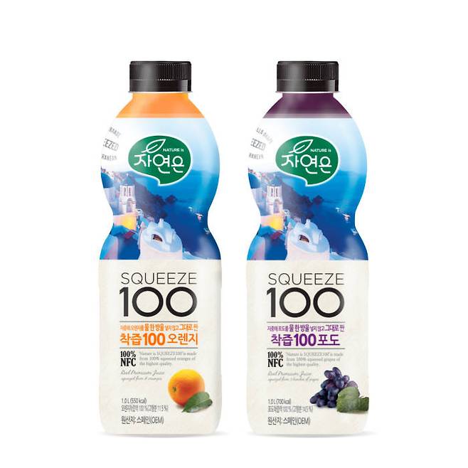 자연은 140일 포도100 1L 썸네일 3