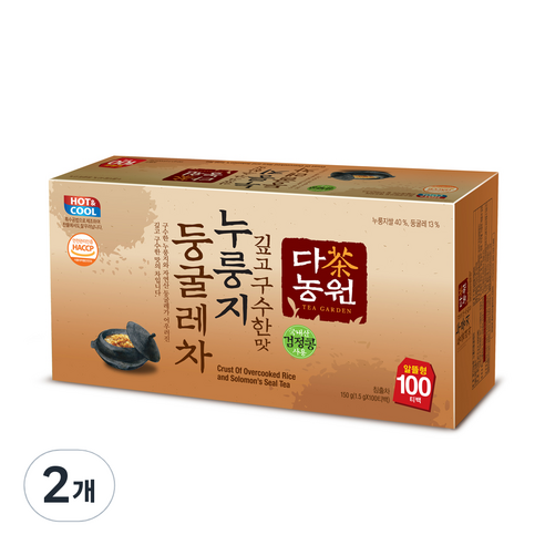 롯데랑누룽지둥굴레차1.5g*40티백 썸네일 2