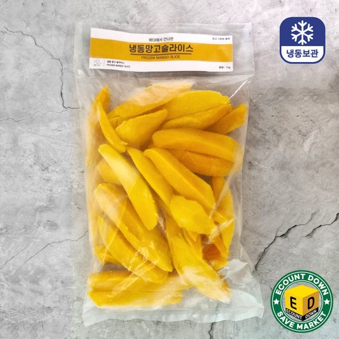 (주)웰팜 생활N 냉동망고 1KG 썸네일 2