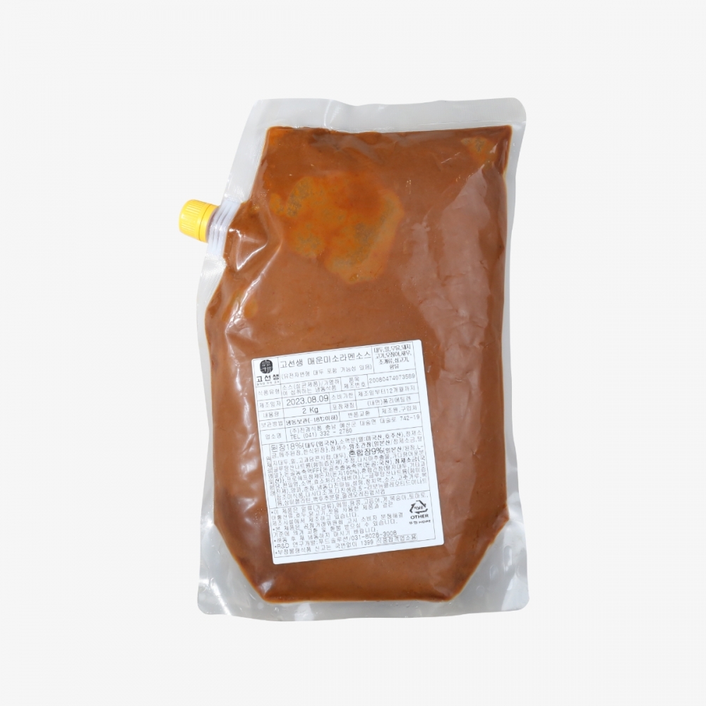 선도식품 미소라멘소스 1Kg 썸네일 2