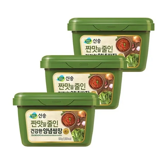 (주)진미식품 흑마늘이 들어간 맛있는 양념쌈장 1kg 썸네일 3