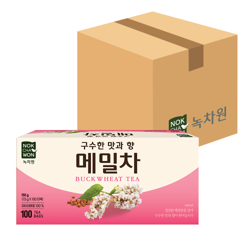 녹차원 메밀차(1.6G*40)64G - PAPER BOX 썸네일 2