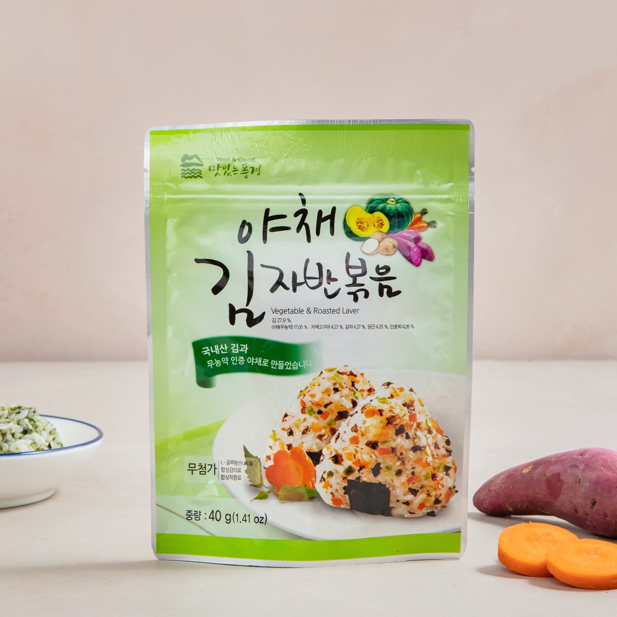 (주)에이뷰 맛있는풍경 야채 김자반볶음 40G x 1EA 썸네일 2