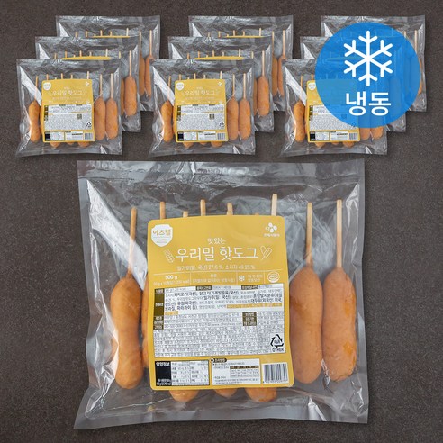 우리밀 핫도그50g*10봉-자시브랜드 썸네일 2