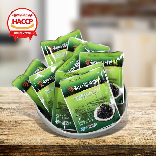 주식회사해저식품 광천해저김 파래16단도시락 64G x 1EA 썸네일 3