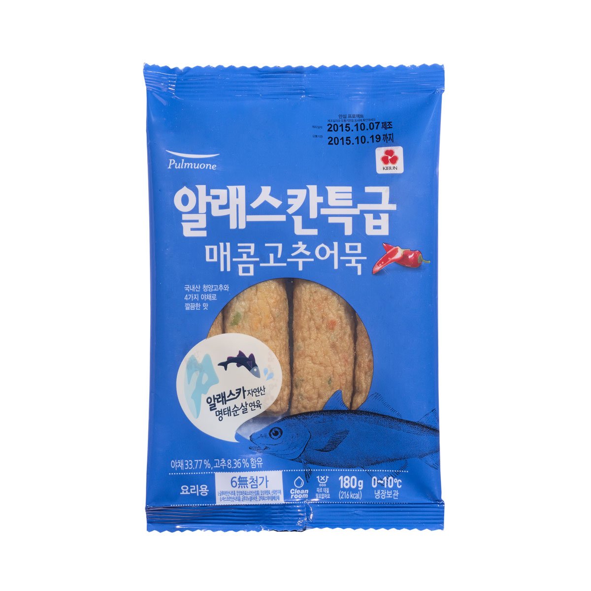 풀무원 알래스칸특급 야채봉 어묵 180g 180G x 1EA 썸네일 2