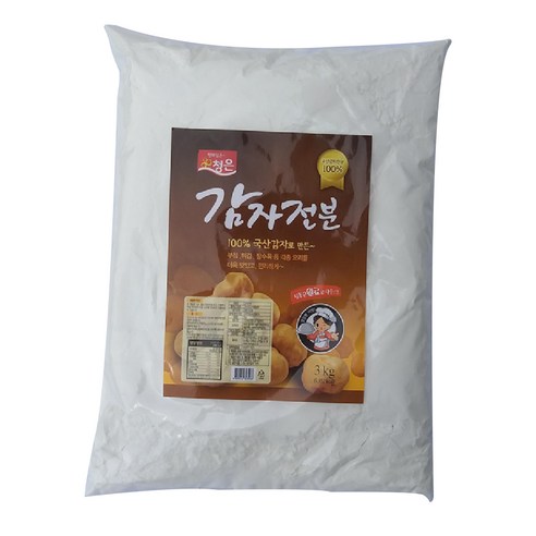 감자전분(국산) 3kg 썸네일 2