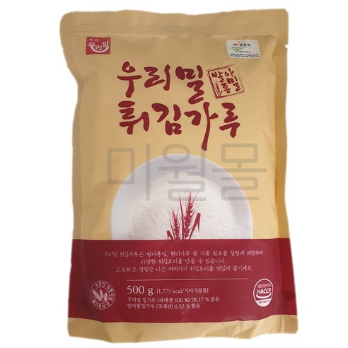우리밀 초록나무 우리밀 튀김가루 1000G x 1EA 썸네일 2