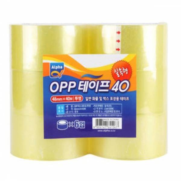 P50(48mmX40m) 1롤 투명 썸네일 3