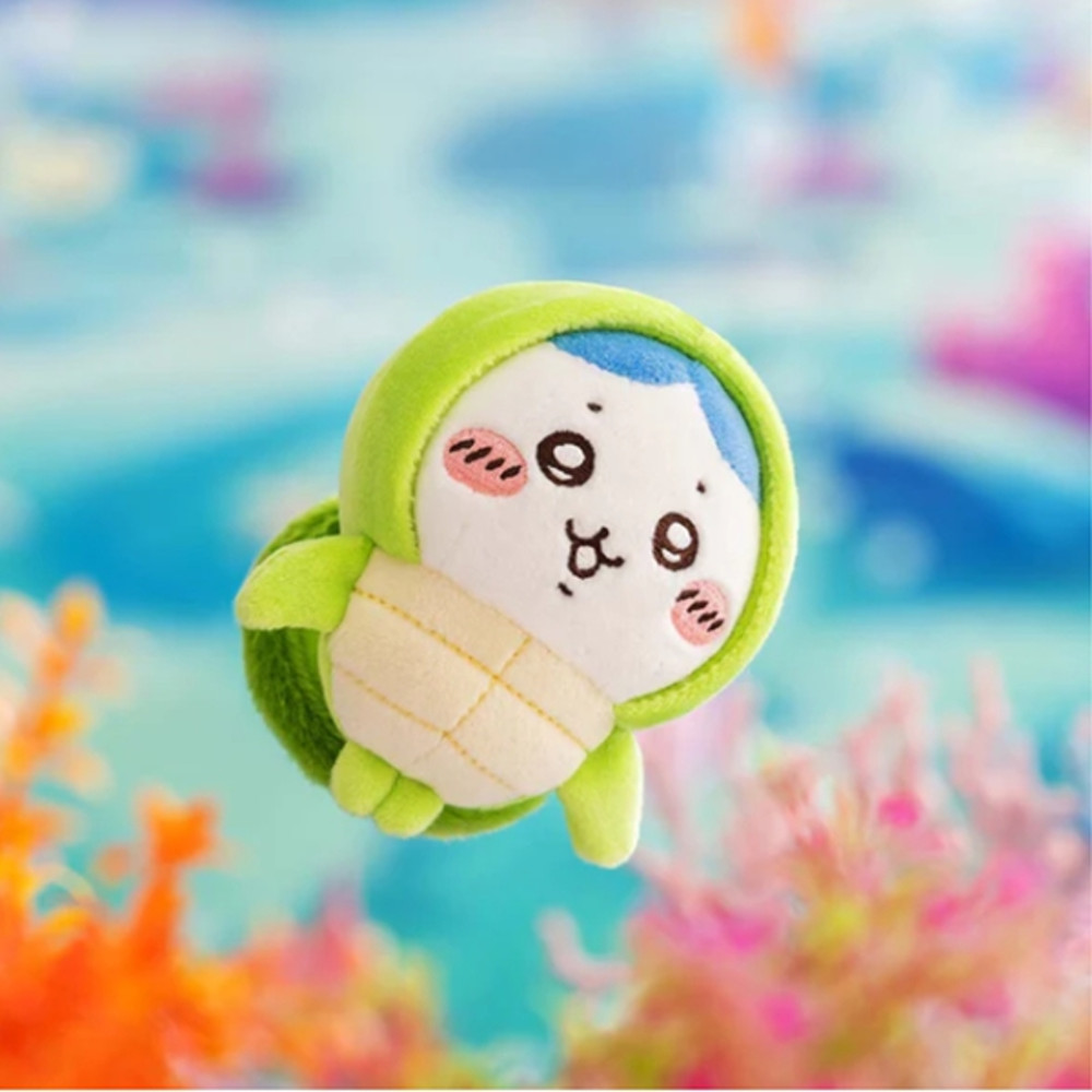하치와레 / 치이카와 마스코트 14cm 자 썸네일 2