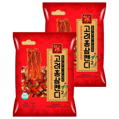 일광제과 고려홍삼흑캔디 330g 썸네일 2
