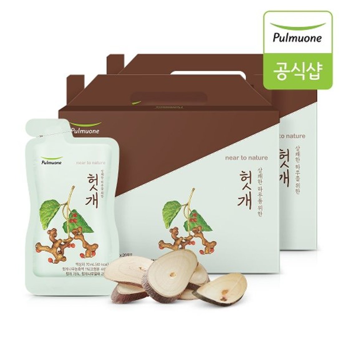 한풍네이처팜 아침을 깨우는 칡잎과 헛개 100ml 20포 썸네일 3