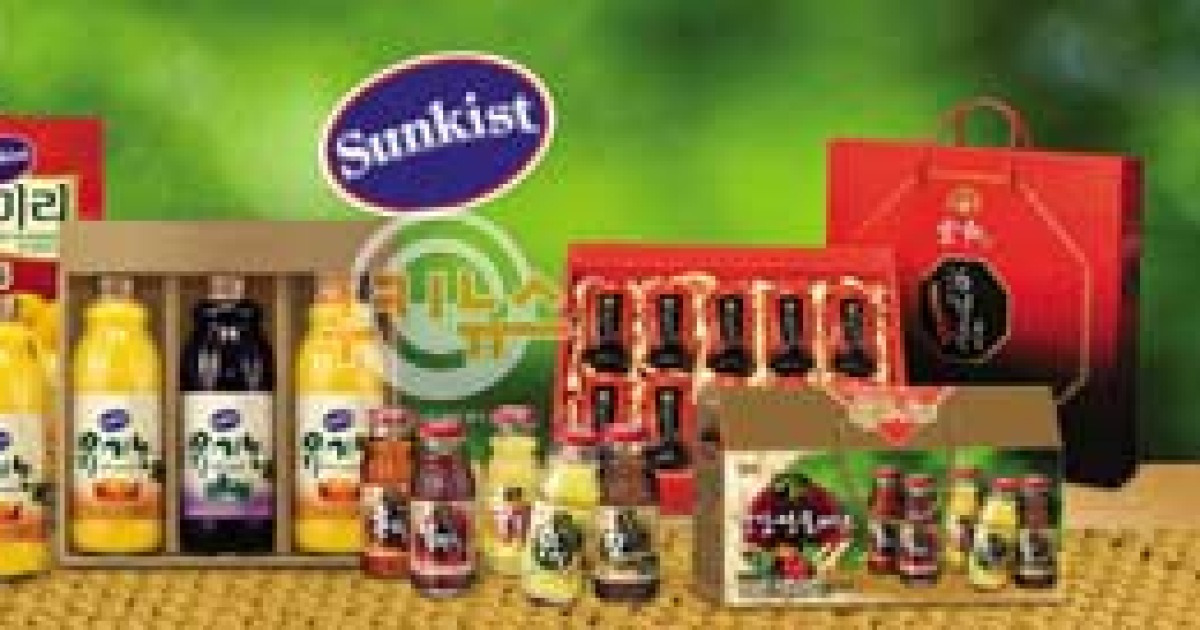 해태음료 썬키스트허니유자 280ml*8 썸네일 2