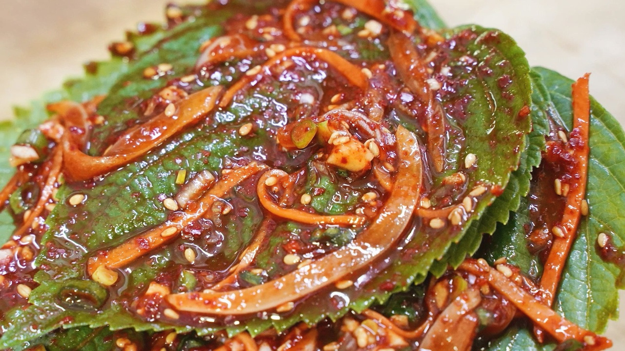 깻잎김치 200G 썸네일 3