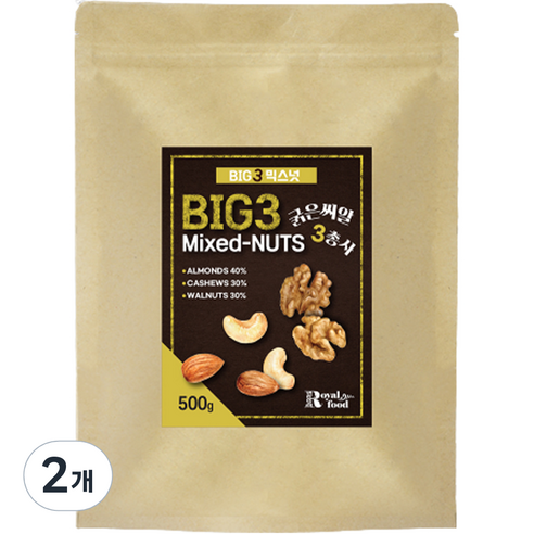 (주)제이앤푸드 티샘 하루견과차 500G x 1EA 썸네일 2