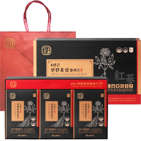 홍천6년근인삼 홍삼순액 80ml 30포 썸네일 2