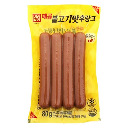 한성 카레 소시지 140g 썸네일 2