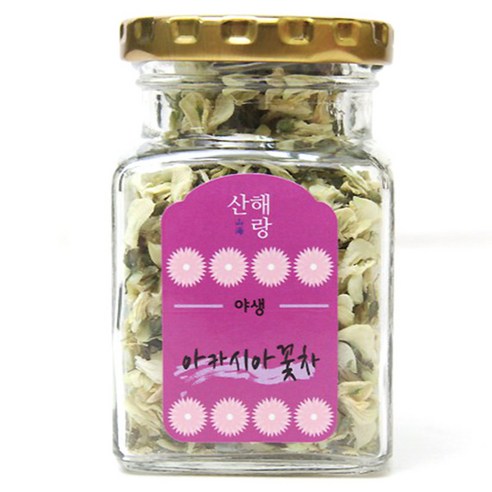 순천만야생화꽃차연구회아카시아꽃차10g병1개 썸네일 2