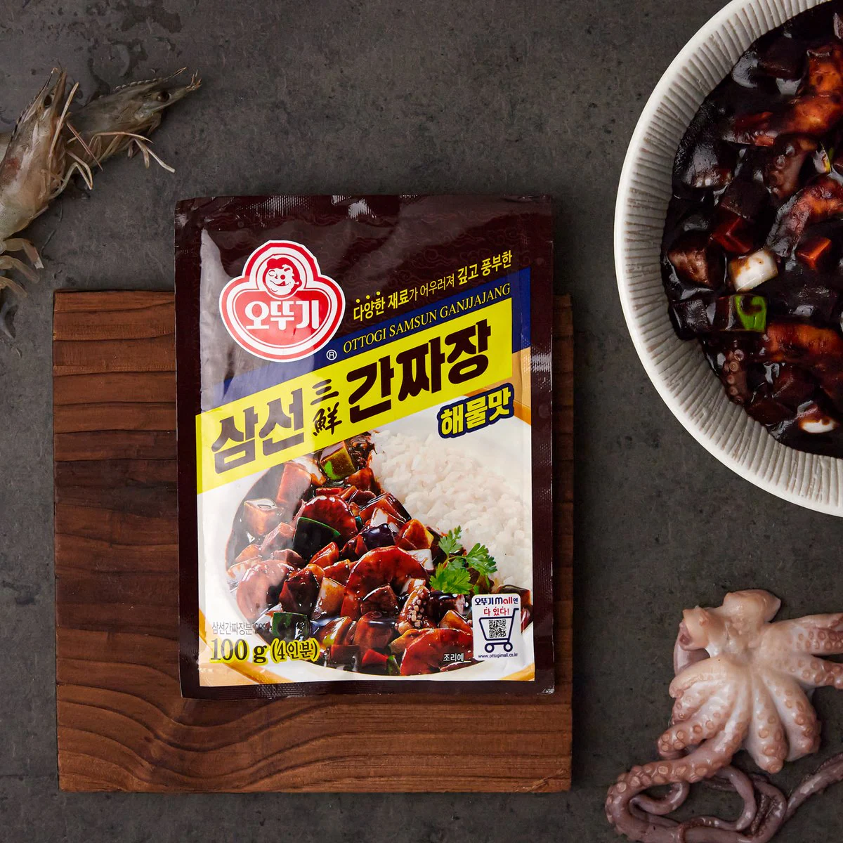 오뚜기 삼선간짜장(분말)100g 100G x 1EA 썸네일 3