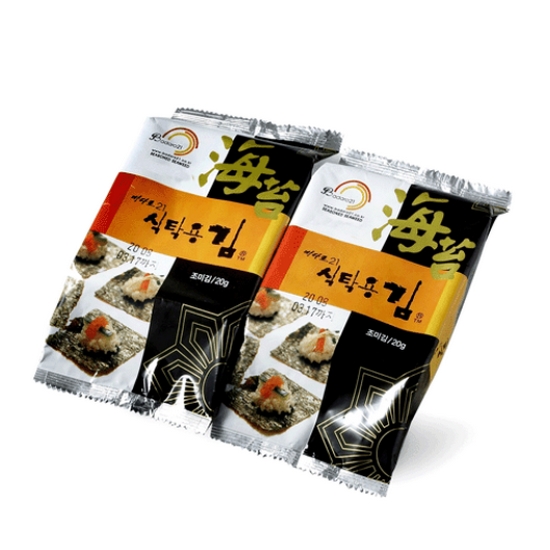 서천재래도시락김5g*16봉 800G x 10EA 썸네일 2