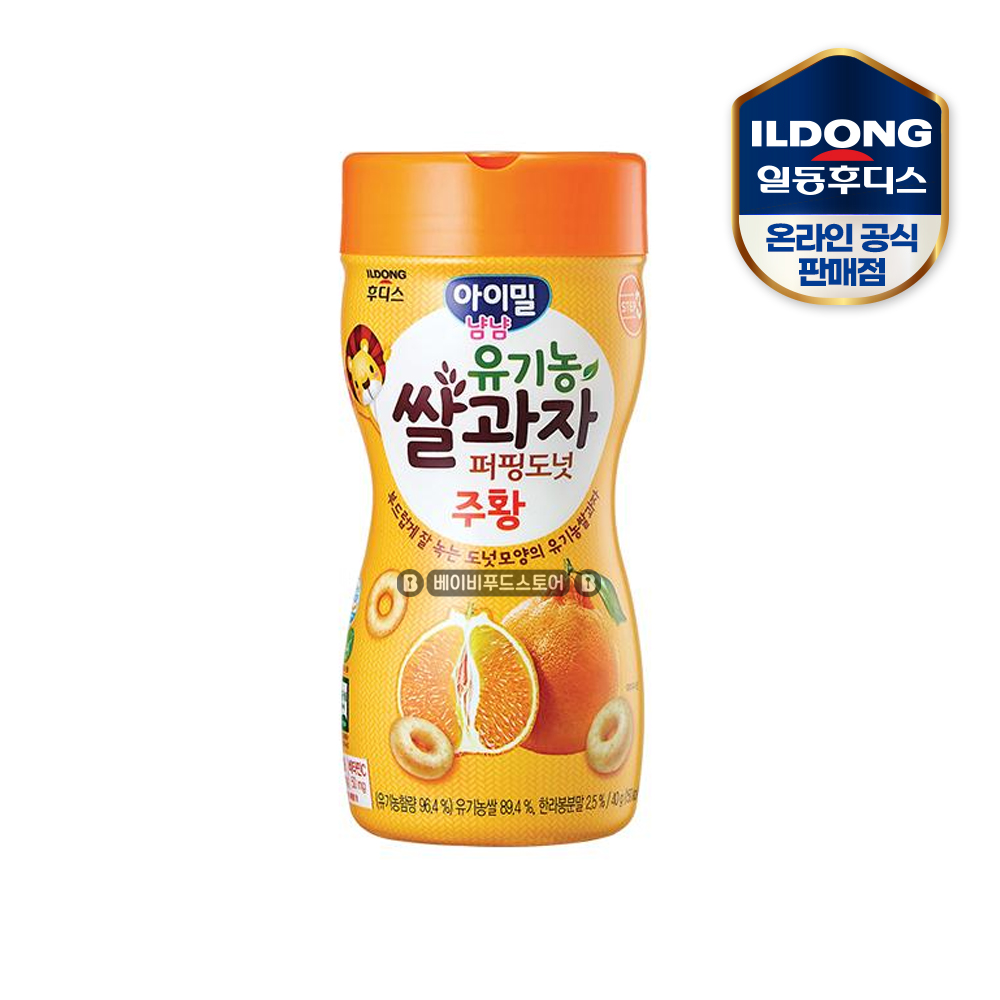 아이밀 유기농라이스스낵 사과 19개월이상 60g*1EA 썸네일 2