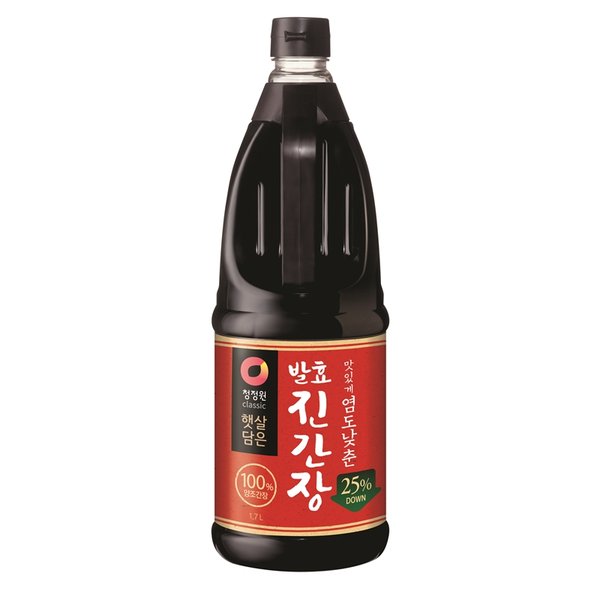 대상 청정원 햇살담은 진간장(저염)930ml 썸네일 3