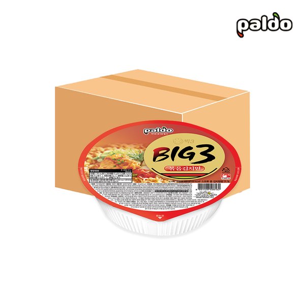 (주)팔도 빅3볶음김치면154g 154G x 1EA 썸네일 2