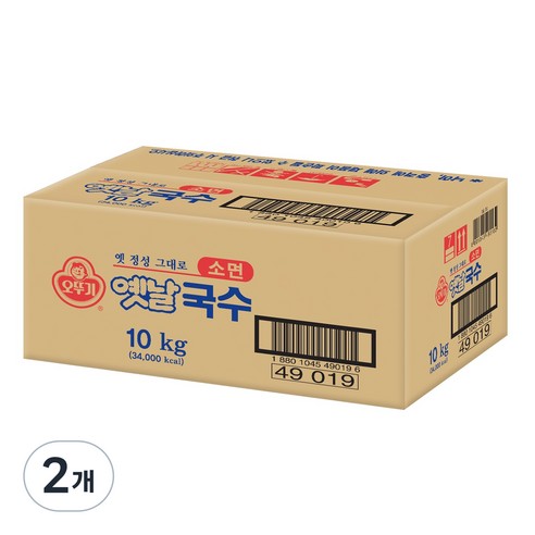 (주)한길푸드,숙면류(소면),박스포장,10kg 썸네일 2