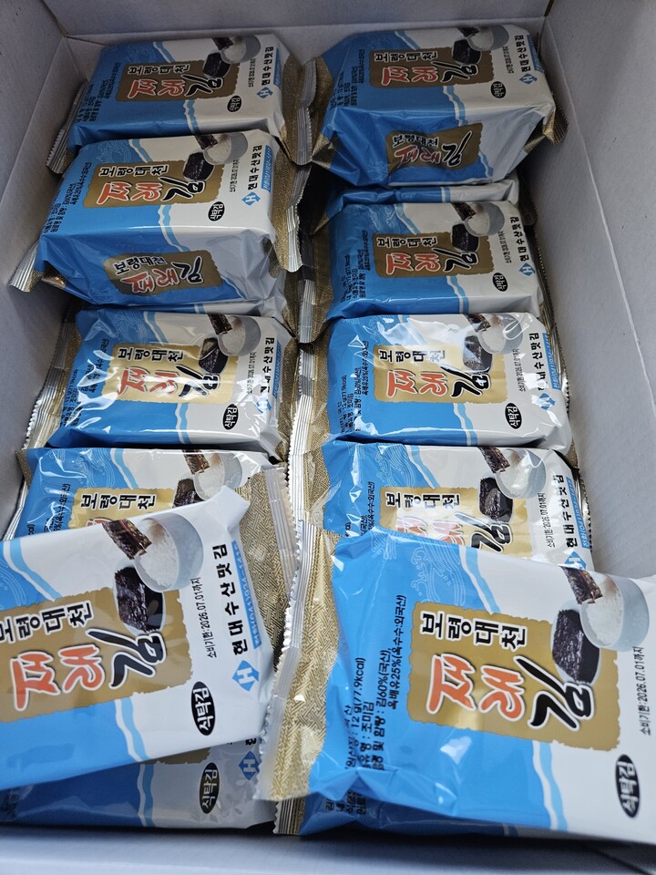 보령수산맛김 조미구이 식탁김2호 18G x 12EA 썸네일 2