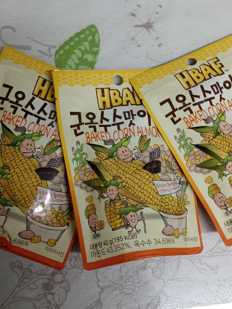 바프 국옥수수맛아몬드 40g 썸네일 2