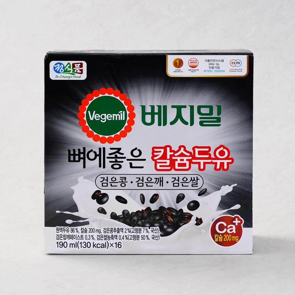 (주)정식품 국산콩두유검은콩(병) 190G x 10EA 썸네일 2