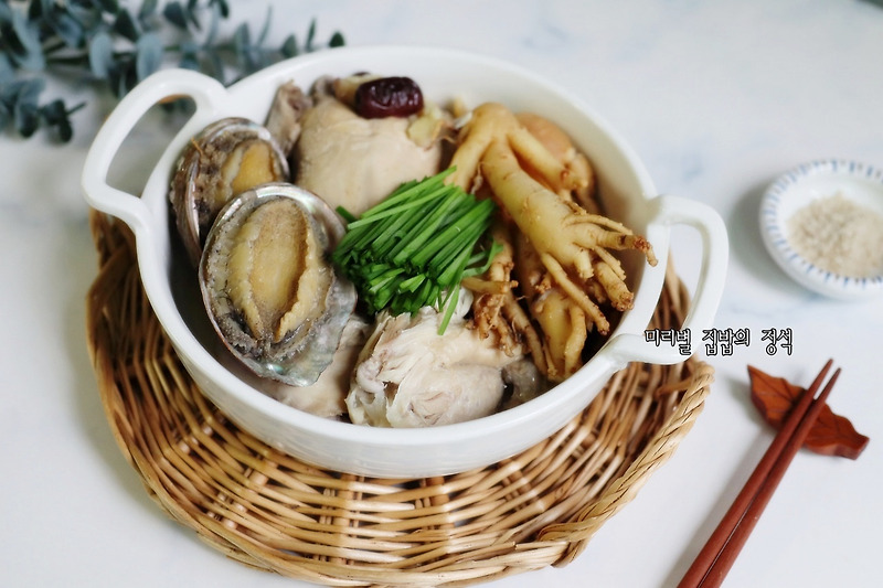 녹채원 전복삼계탕 800g 썸네일 2