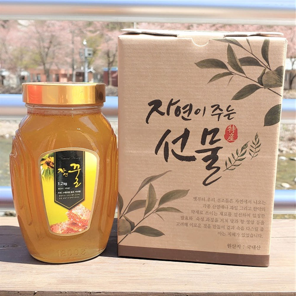 꽃샘 잡화꿀 1.2Kg 썸네일 2