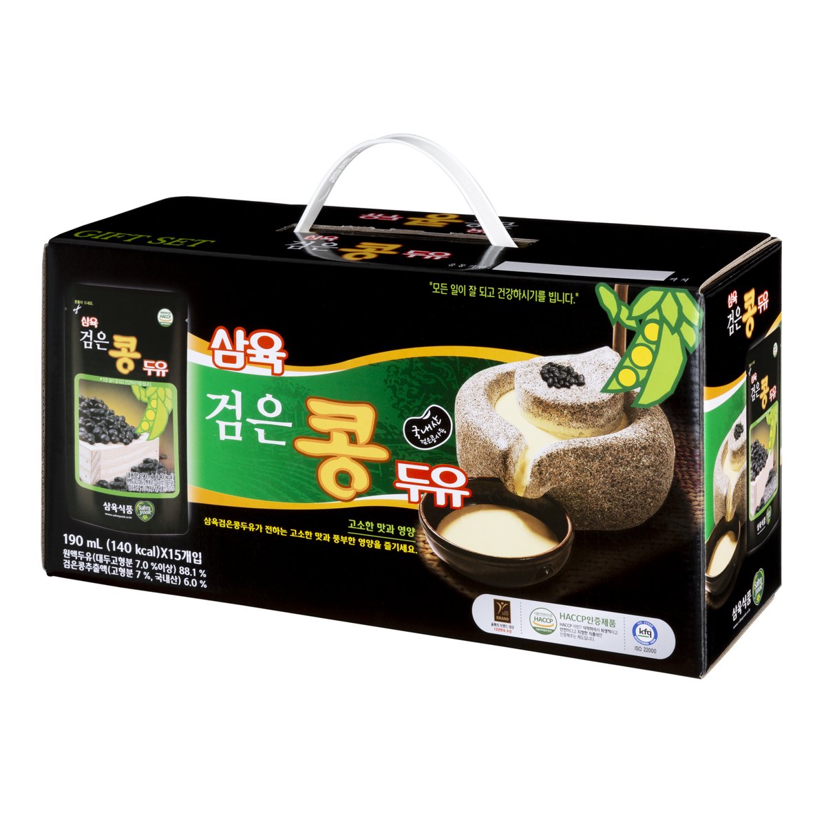 삼육검은콩 파우치 195ml*5 썸네일 2