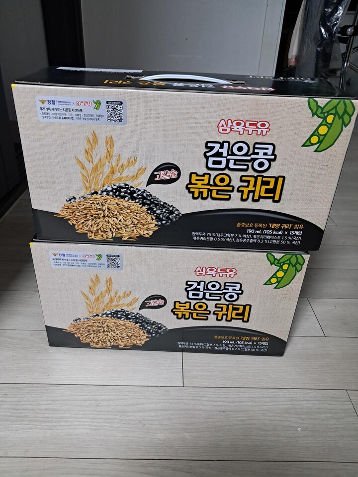 삼육검은콩홍삼두유*15 썸네일 3